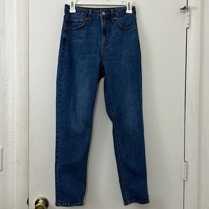 Women’s Super-High Rise Mom Taper Jeans